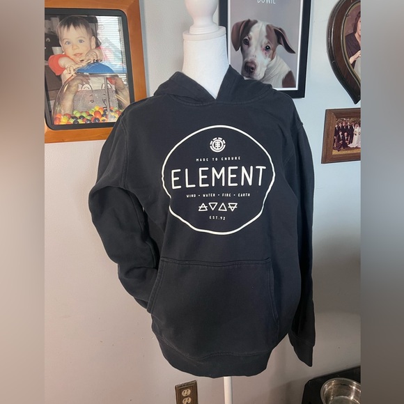 Element Navy Hoodie Size L - Picture 1 of 6